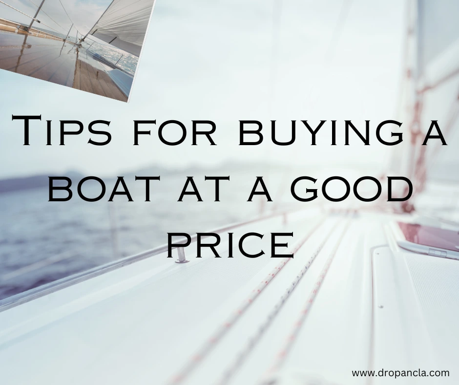 Drop Ancla: Buy boats at great prices. Tips available