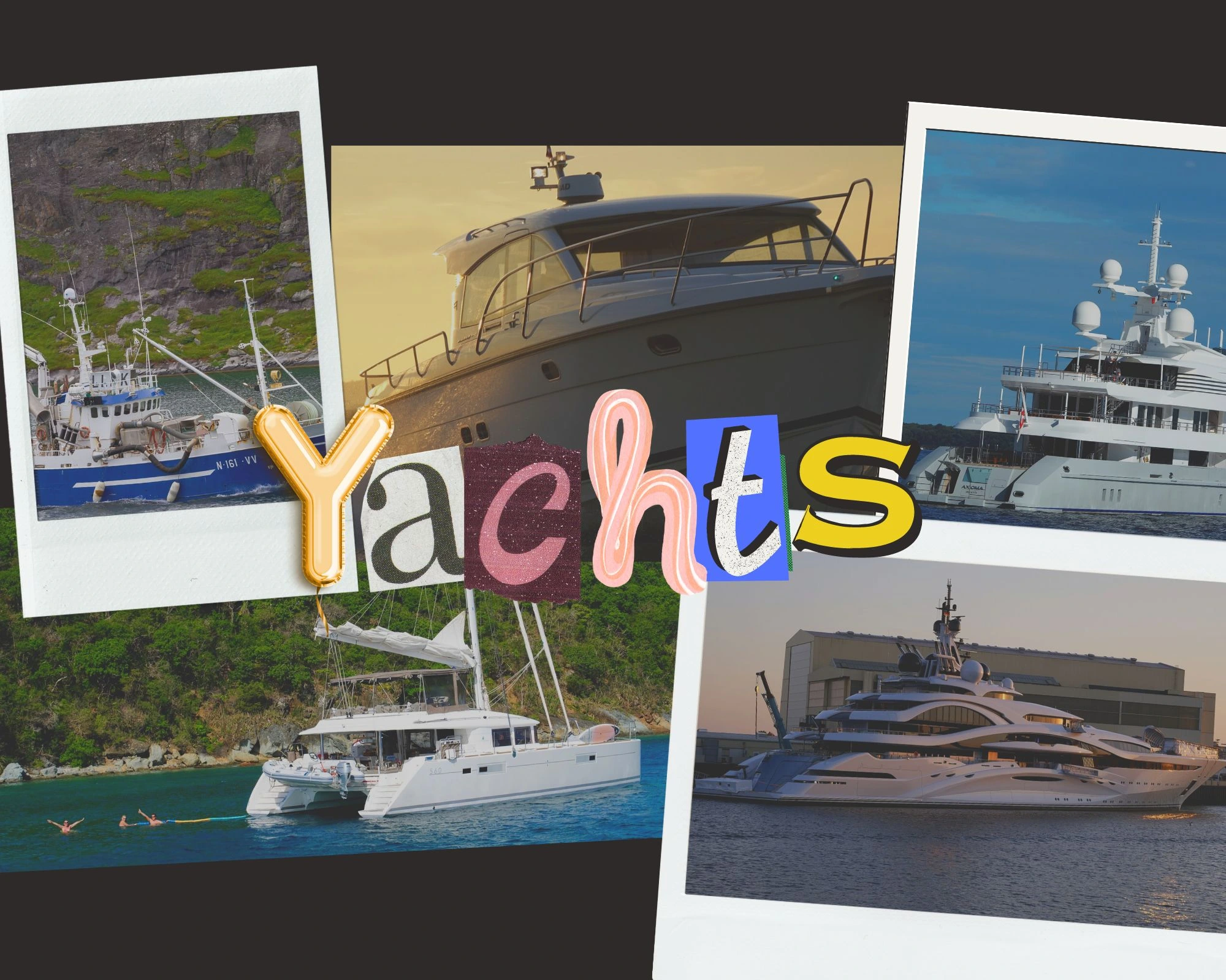 Types of yachts