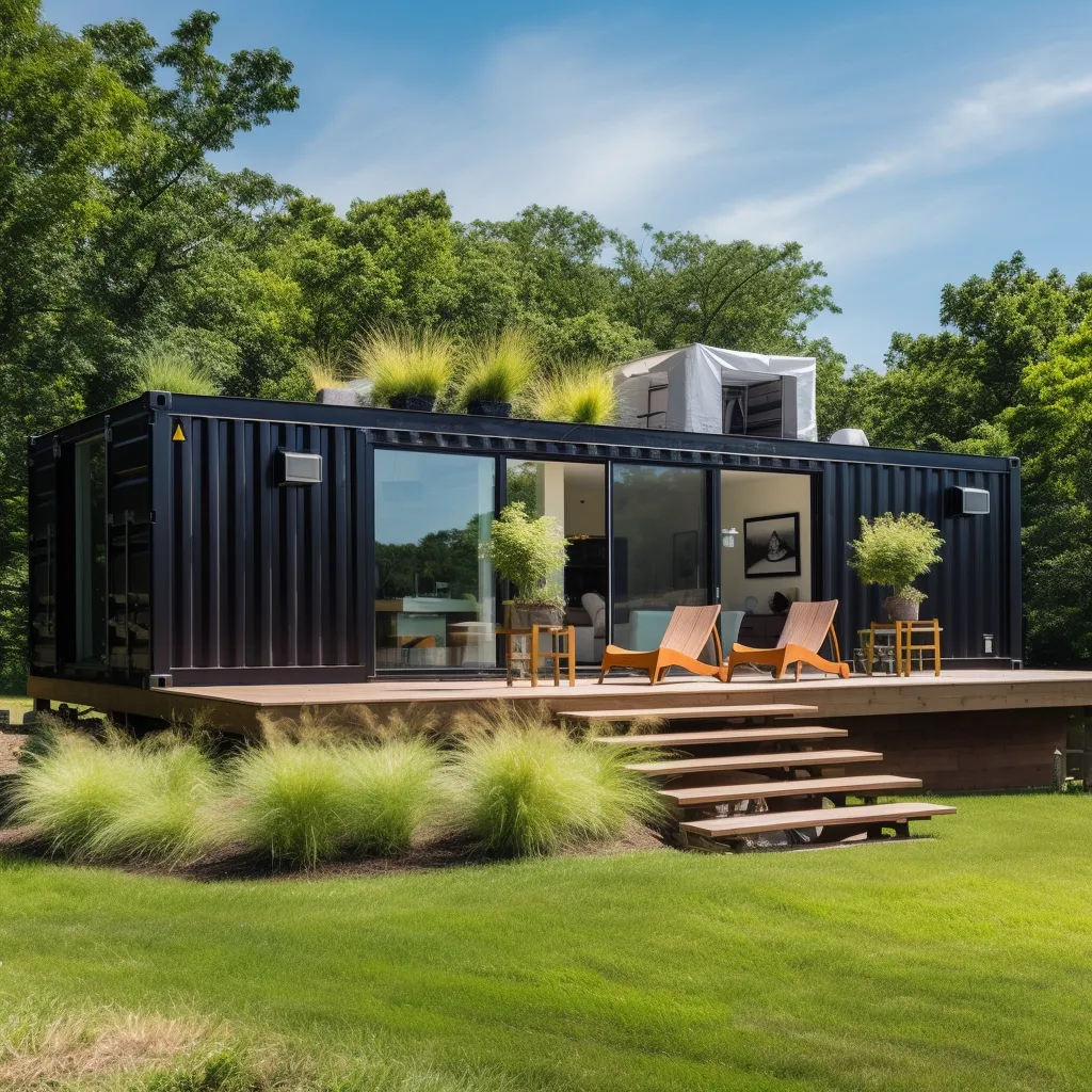 modern shipping container home